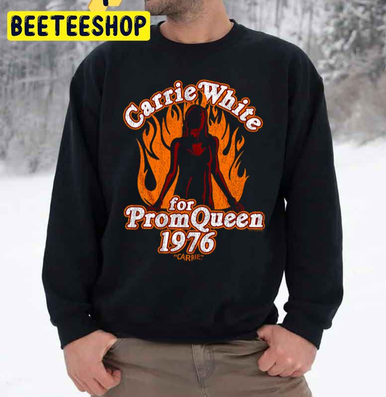 Carrie White For Prom Queen 1976 Carrie Halloween Trending Unisex Sweatshirt