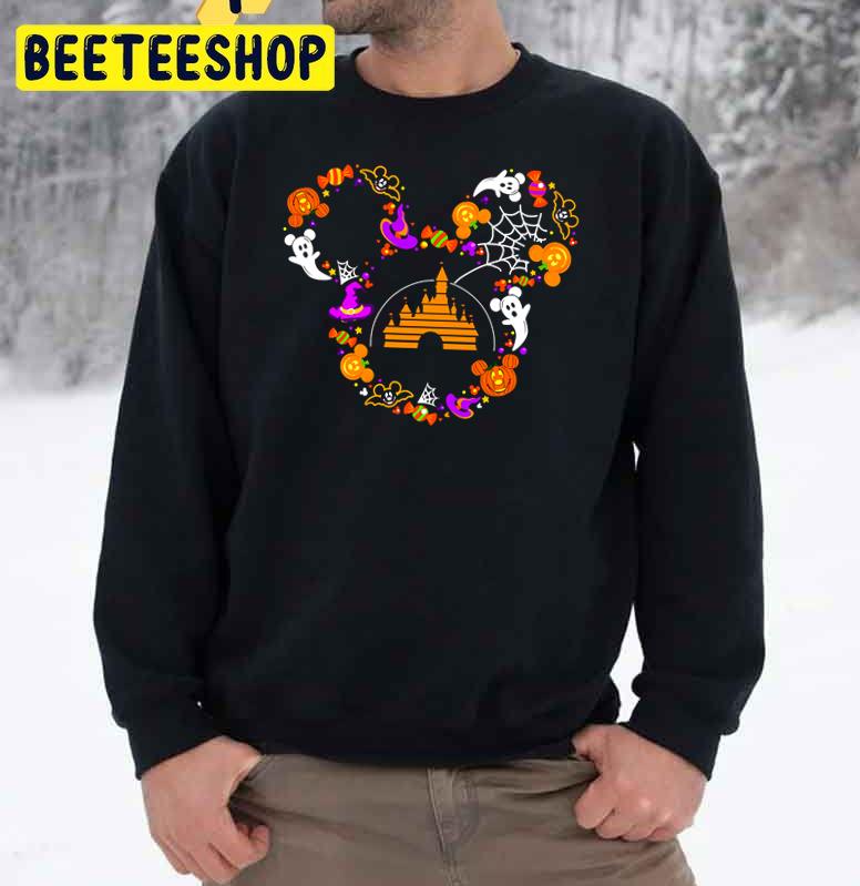 Cartoon Mickey Mouse Halloween Trending Unisex Sweatshirt