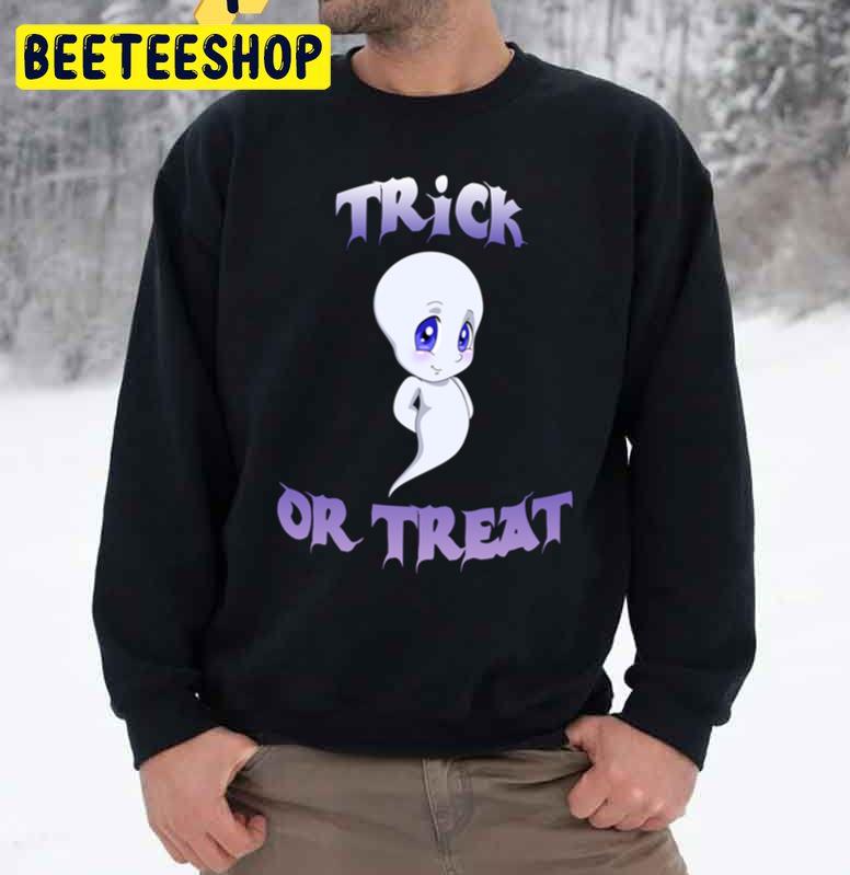 Casper Trick Or Treat Halloween Unisex Sweatshirt