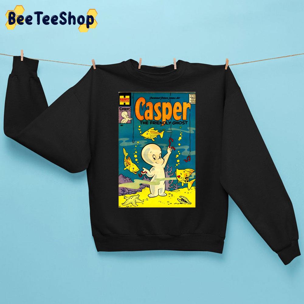 Casper Under The Sea Vintage Comic Unisex Sweatshirt