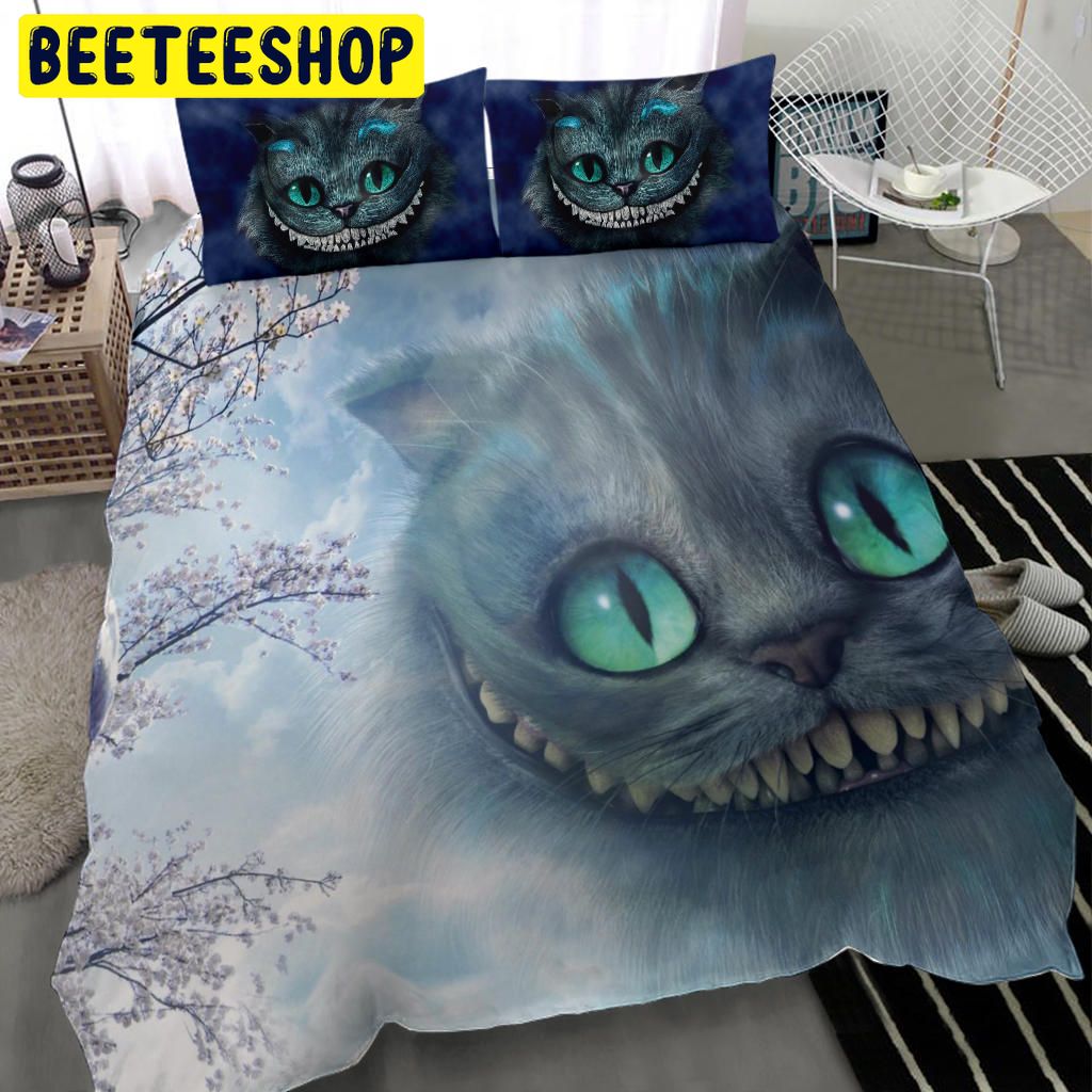 Cheshire Alice In Wonderland Bedding Set