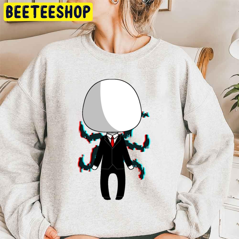 Chibi Slendy Slenderman Halloween Trending Unisex Sweatshirt