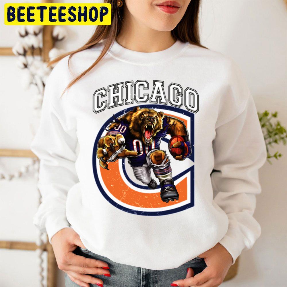 Chicago Bears Football Logo Art Trending Unisex Sweatshirt