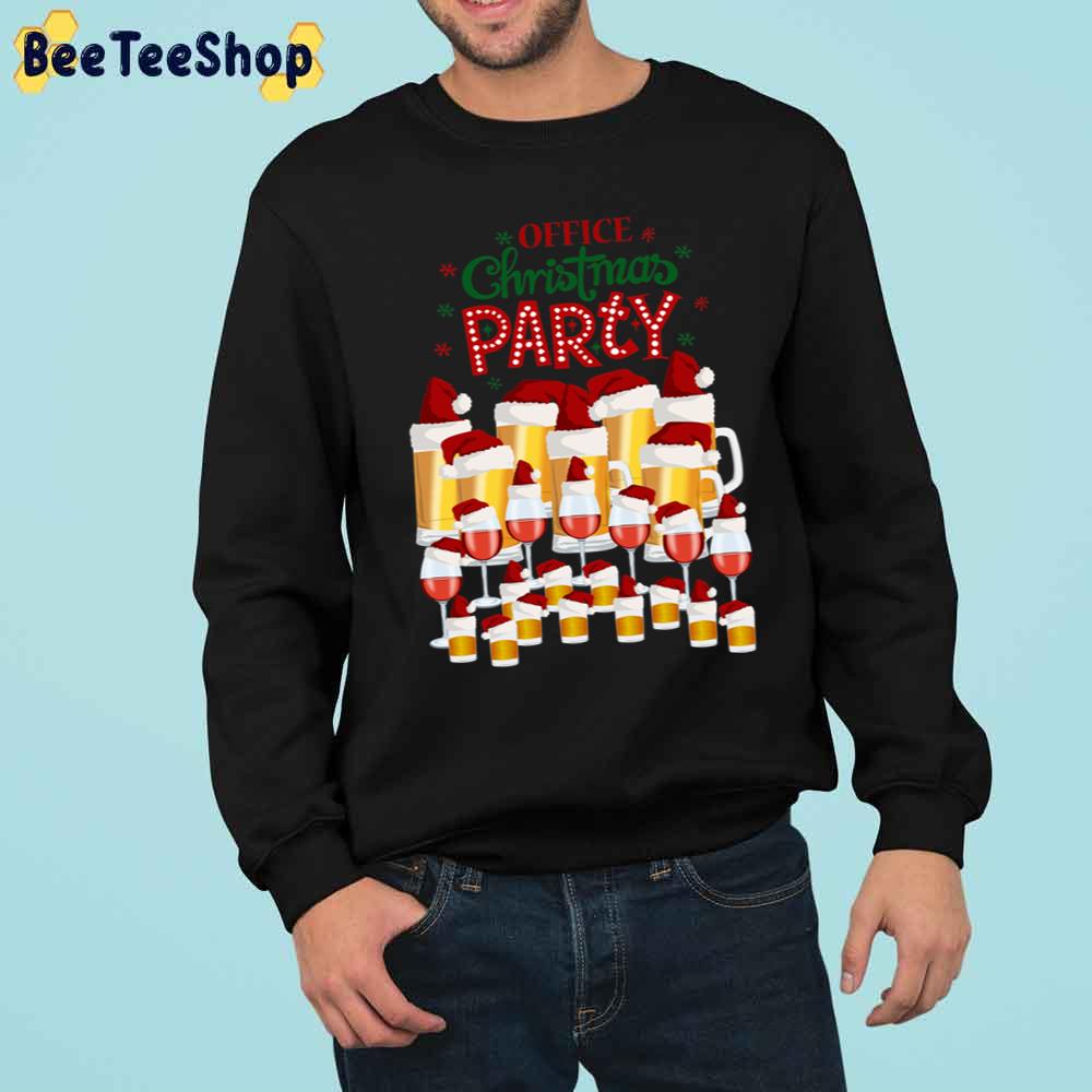 Christmas Party In The Office Trending Unisex Sweatshirt