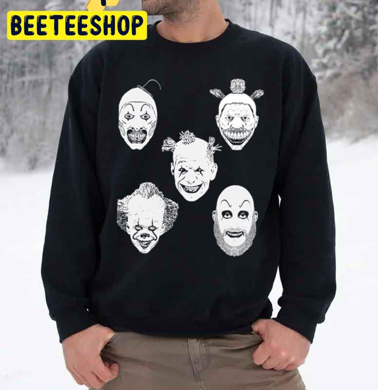 Clowning Around Terrifier Movie Halloween Trending Unisex Sweatshirt