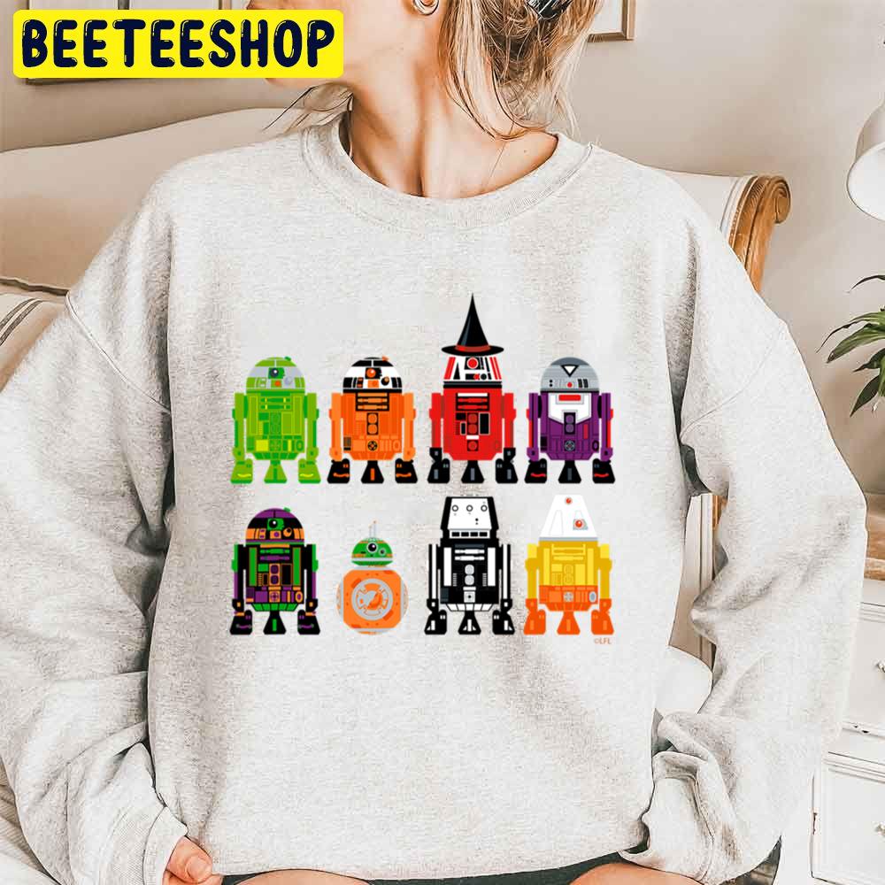 Colorful Robot Trending Unisex Sweatshirt