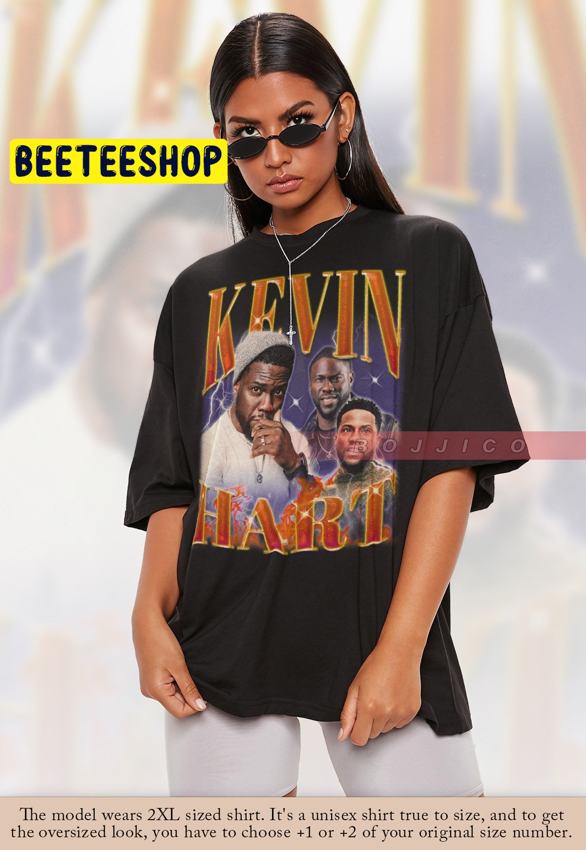 Comedic Rockstar Kevin Hart Vintage Homage Trending Unisex T-Shirt