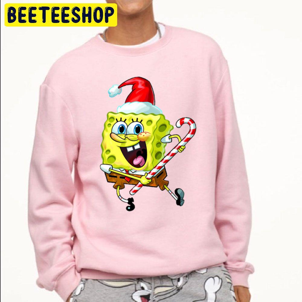 Cute Christmas Spongebob Unisex Sweatshirt