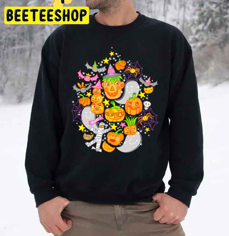 Cute Pumpkin Icon Halloween Unisex Sweatshirt