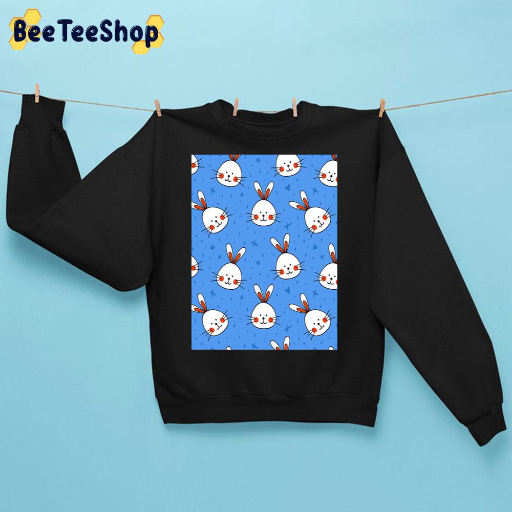 Cute Rabbits Pattern Trending Unisex Sweatshirt