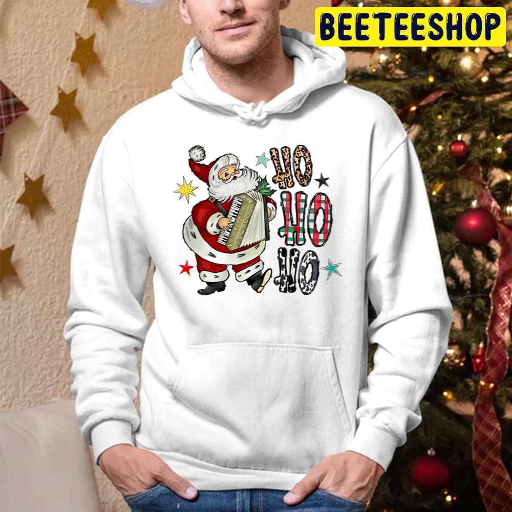 Cute Santa Ho Ho Ho Christmas Trending Unisex Hoodie