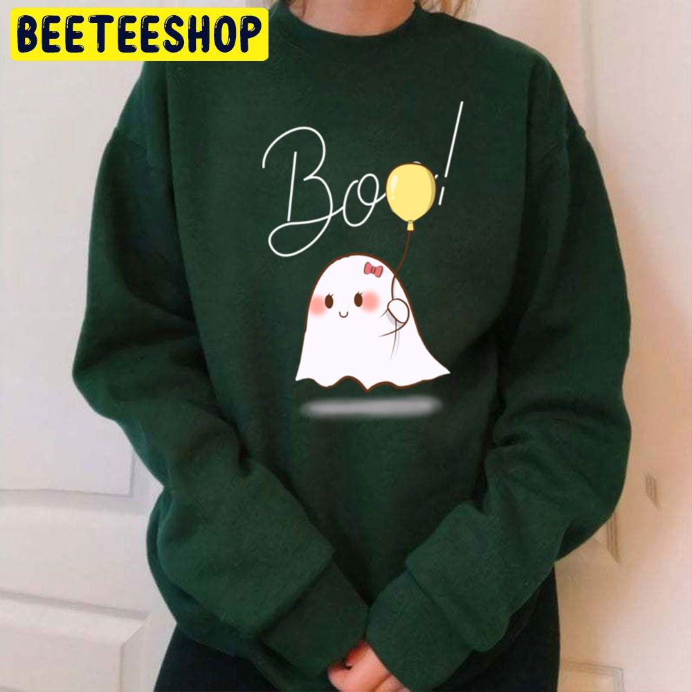 Cute Spooky Ghost Halloween Trending Unisex Sweatshirt