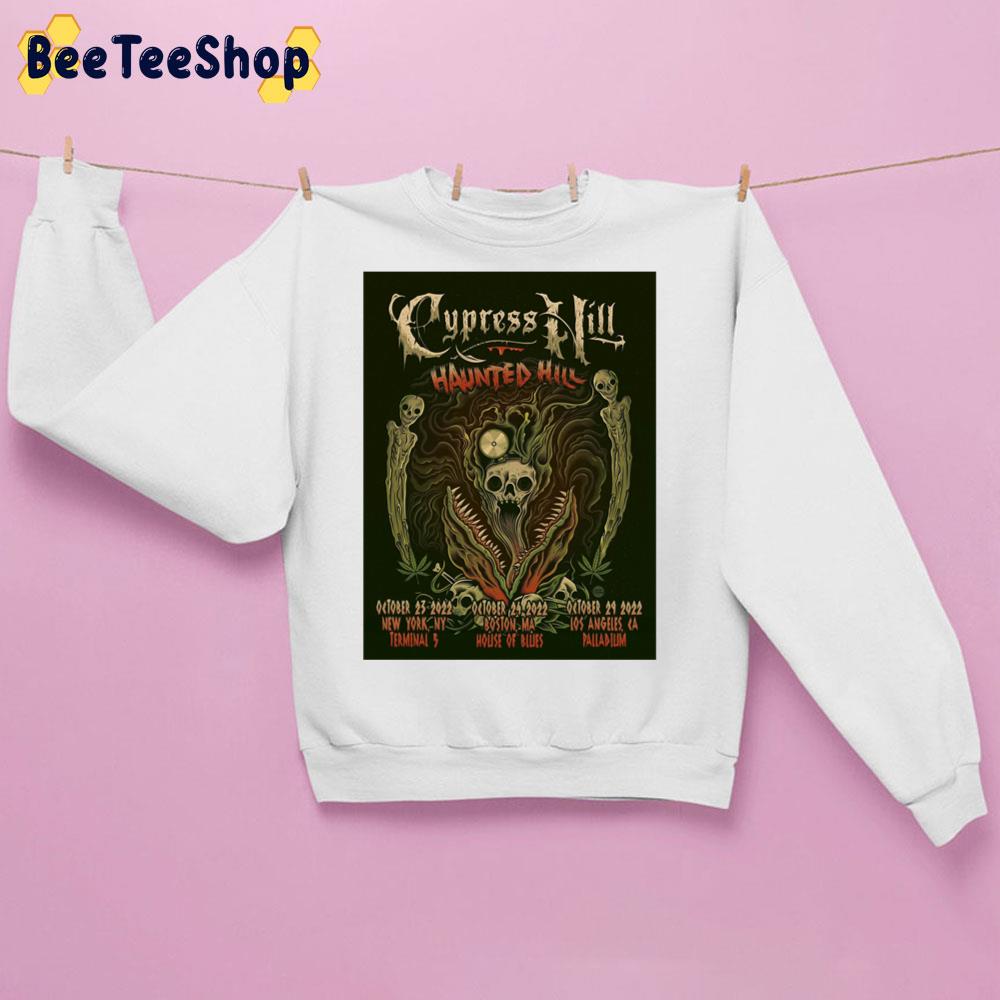 Cypress Hill Haunted Hill At Hollywood Palladium 2022 Unisex Sweatshirt