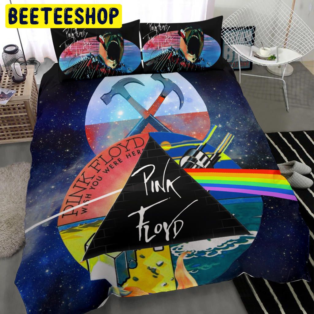 Dark Side The Moon Pink Floyd Lovers Beddign Set