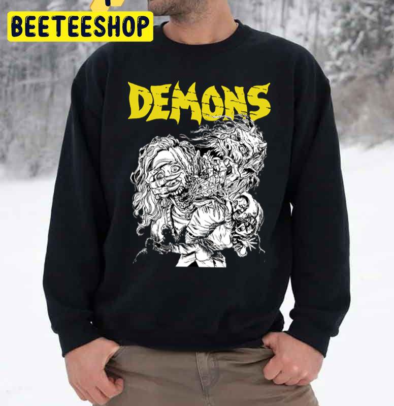 Demons Pencil Art Halloween Trending Unisex Sweatshirt