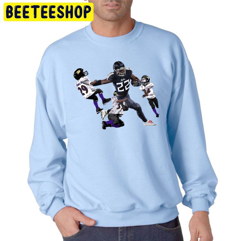 Derrick Henry Truss Buster Tennessee Titans Running Back Trending Unisex Sweatshirt