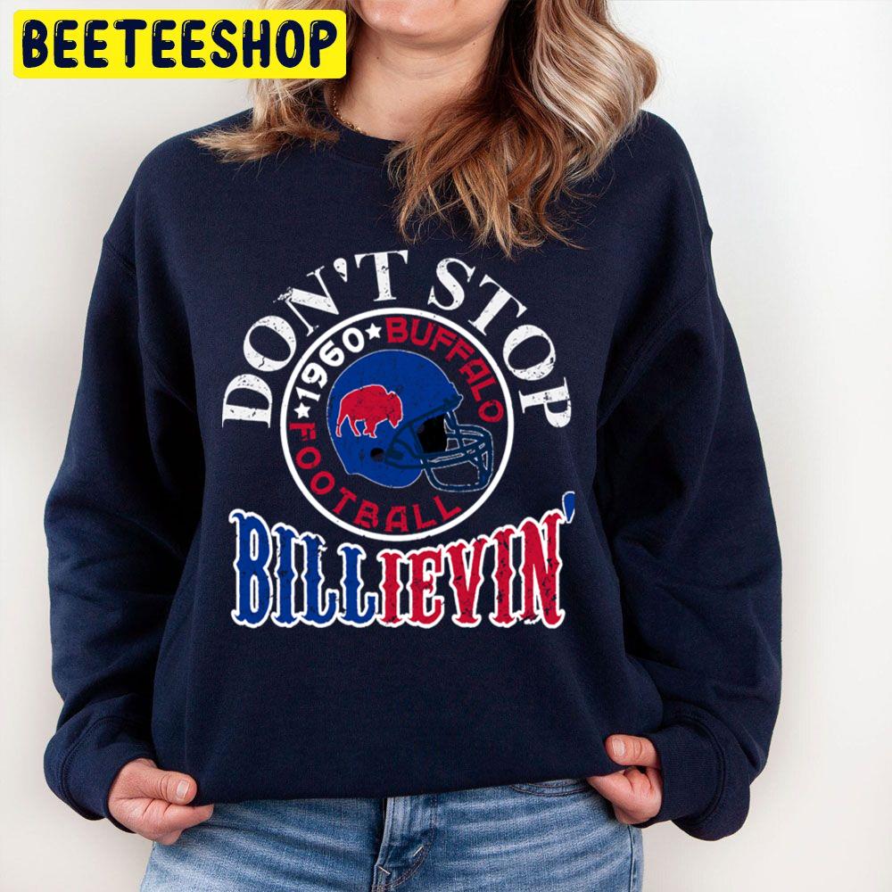 JALWDesigns Buffalo Bills Champions Billieve Believe Crew Neck Sweatshirt 2020 2021 AFC Champions Super Bowl