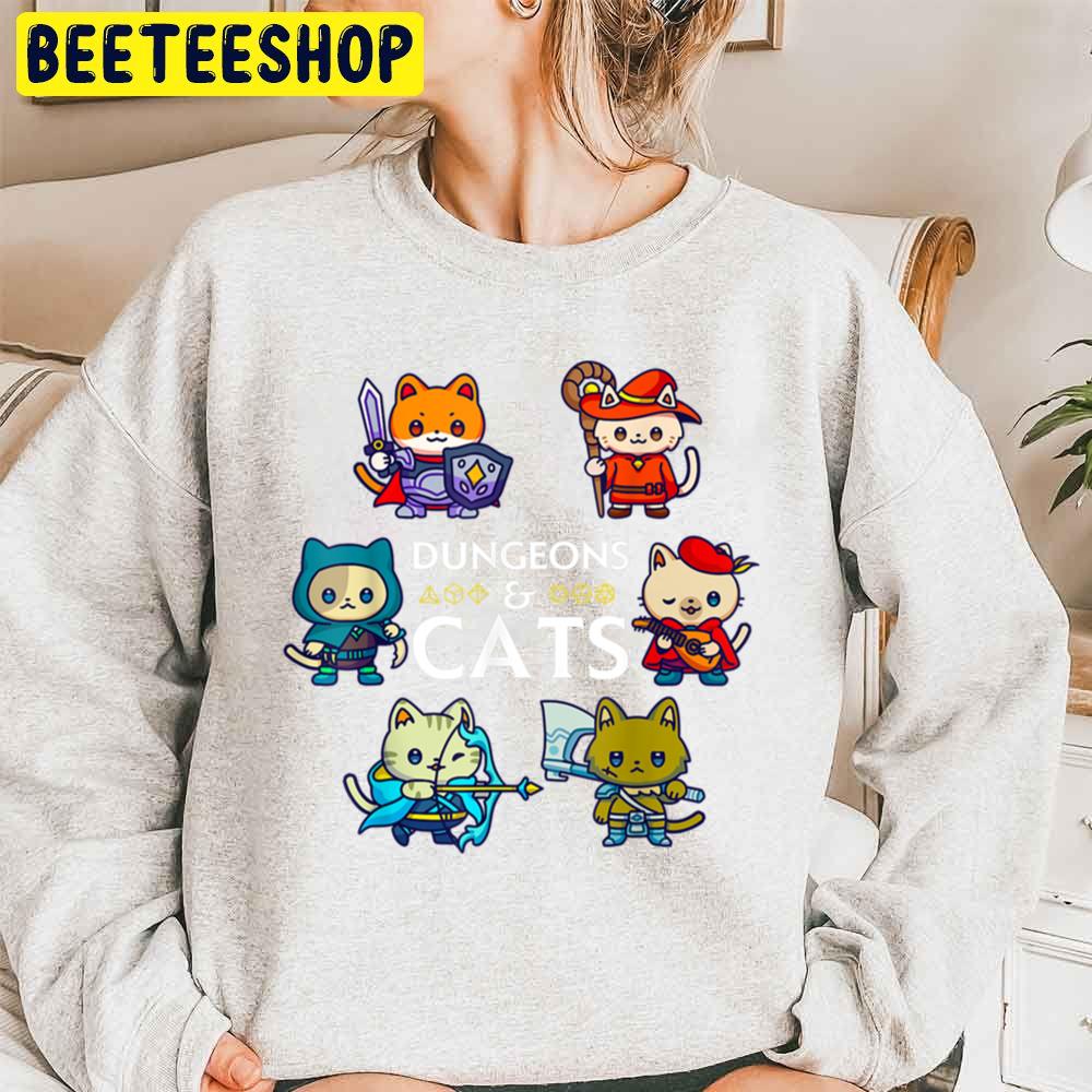 Dungeons And Cats Trending Unisex Sweatshirt