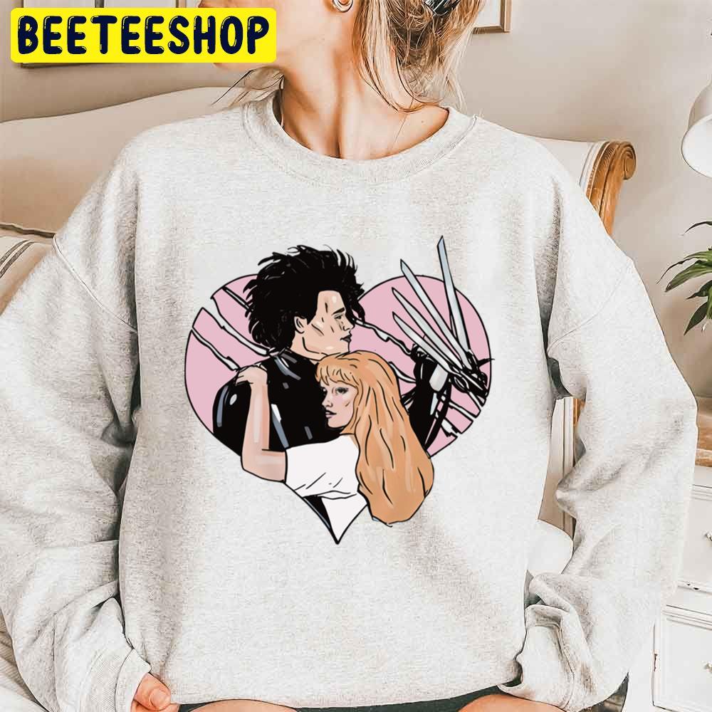 Edward Scissorhands 80s Vintage Pastel Unisex Sweatshirt