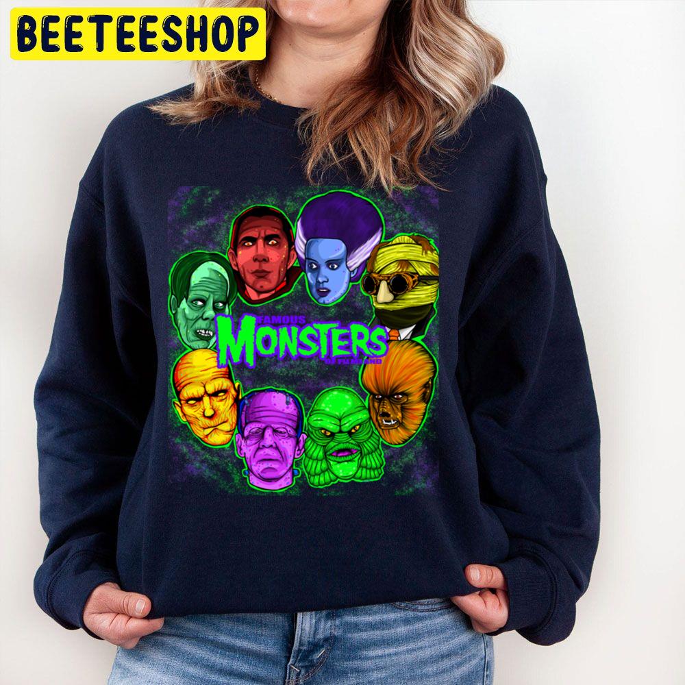 Famous Monsters Of Filmland Halloween Trending Unisex Sweatshirt