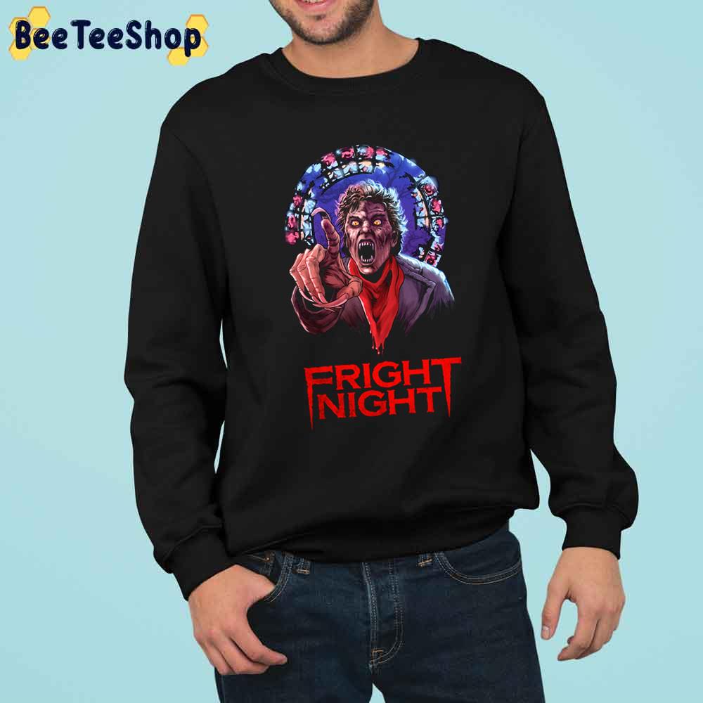 Fright American Vampires Films Night Characters Design Unisex Sweatshirt