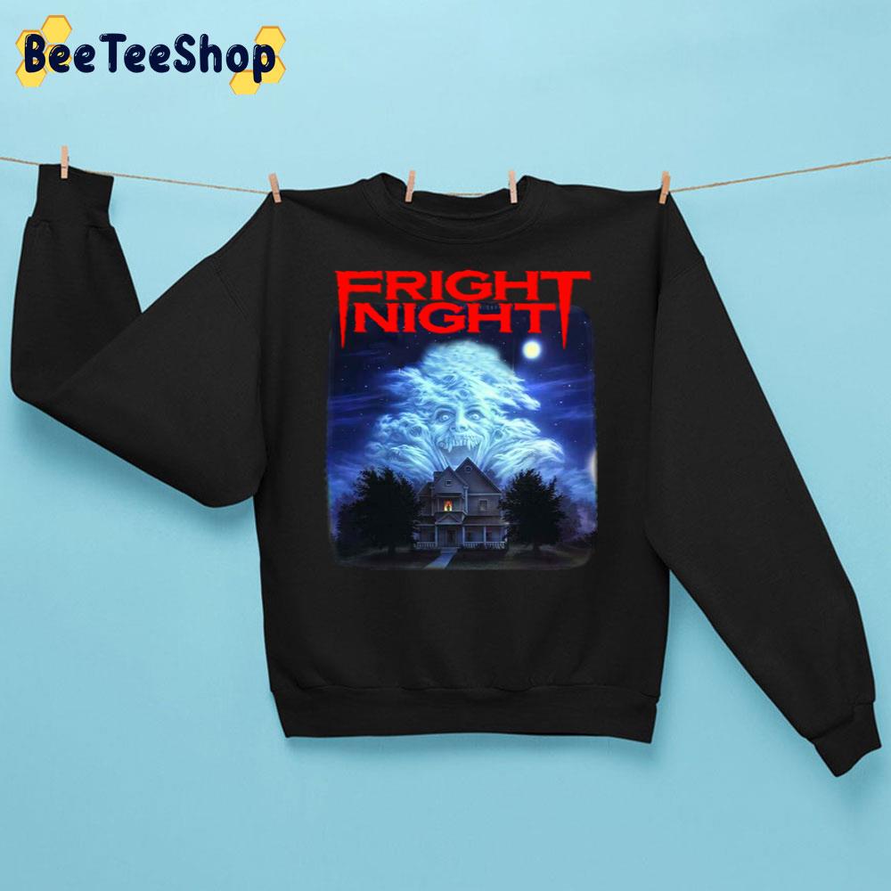 Fright Night Grunge Transparent Unisex Sweatshirt