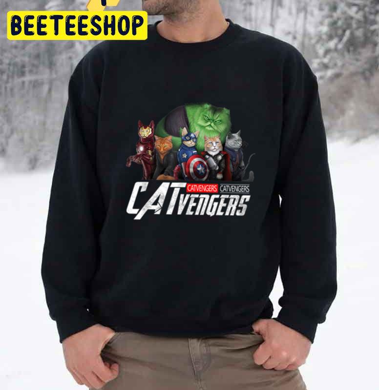 Funny Cat Lover Catvengers Unisex Sweatshirt