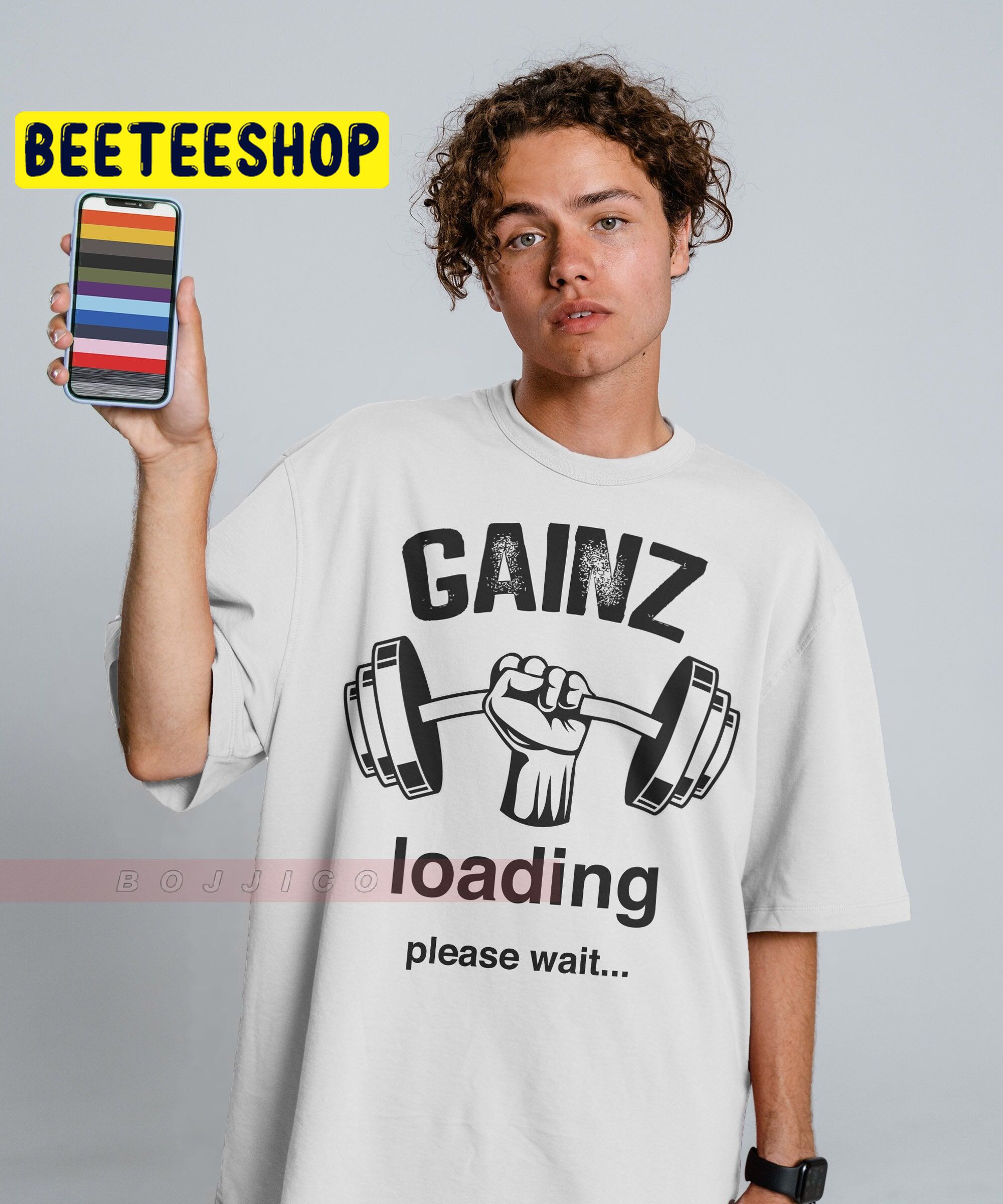 Gainz Loading Please Wait Trending Unisex T-Shirt