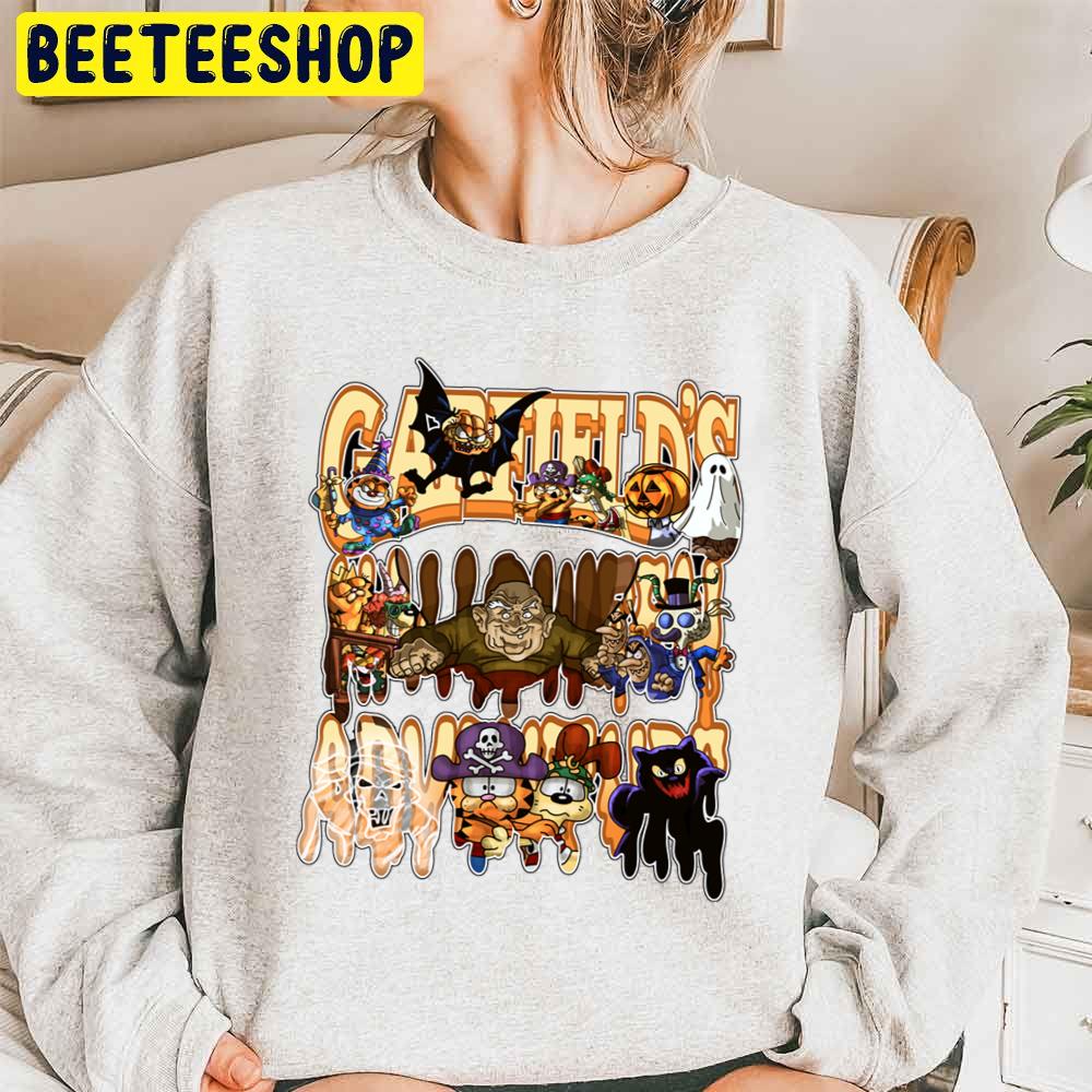 Garfield’s Halloween Adventure Trending Unisex Sweatshirt