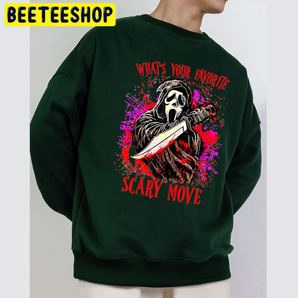 Ghostface Scream Halloween What’s Your Favorite Scary Movie Unisex Sweatshirt