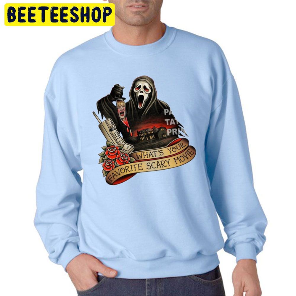 Ghostface What’s Your Favorite Scary Movie Unisex Sweatshirt