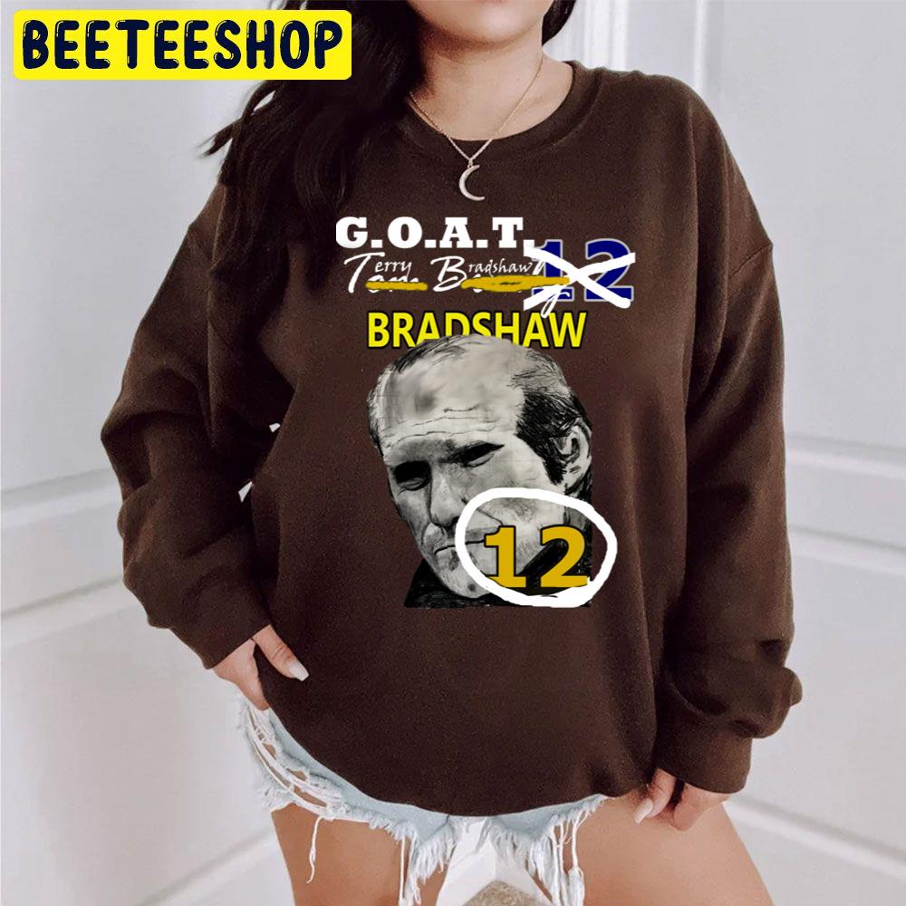 G.O.A.T. Terry Bradshaw 12 Trending Unisex Sweatshirt