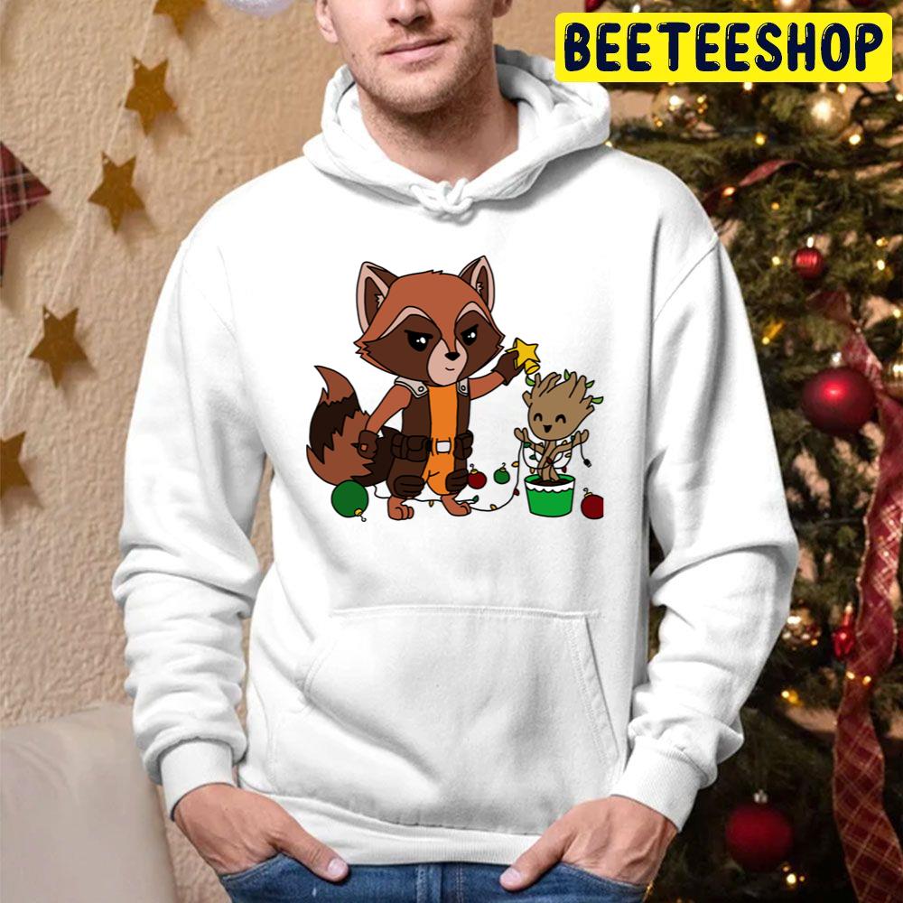 Groot Friends Christmas Trending Unisex Hoodie