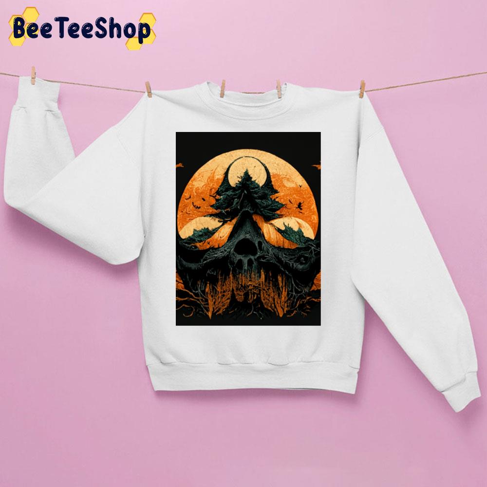 Halloween The Shadow Of Dark Unisex Sweatshirt