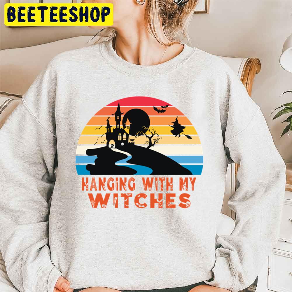 Hanging With My Witches Halloween Unisex Sweatshirt