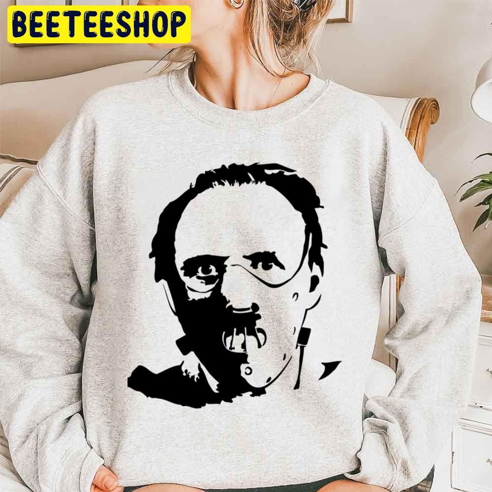 Hannibal Lecter Black Art Halloween Trending Unisex Sweatshirt