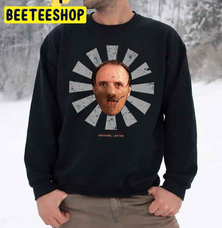 Hannibal Lecter Retro Japanese Halloween Trending Unisex Sweatshirt