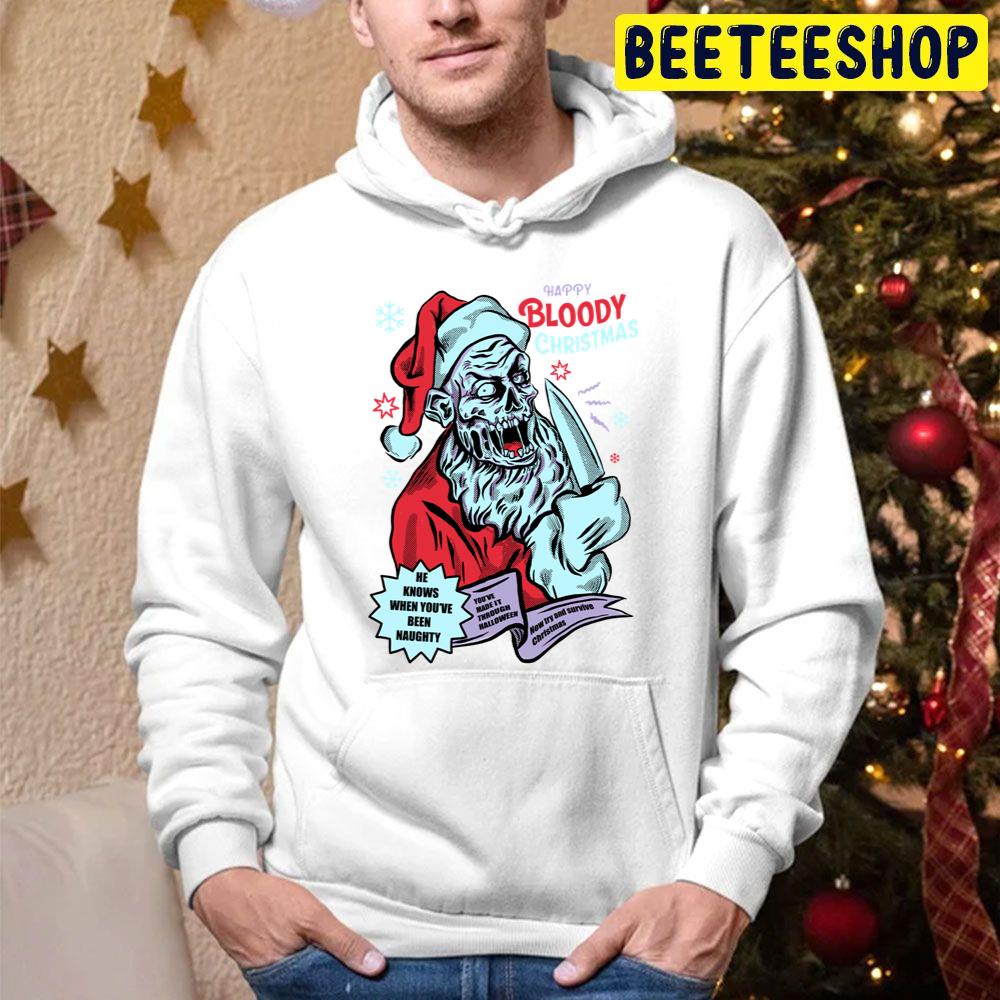 Happy Bloody Christmas Trending Unisex Hoodie