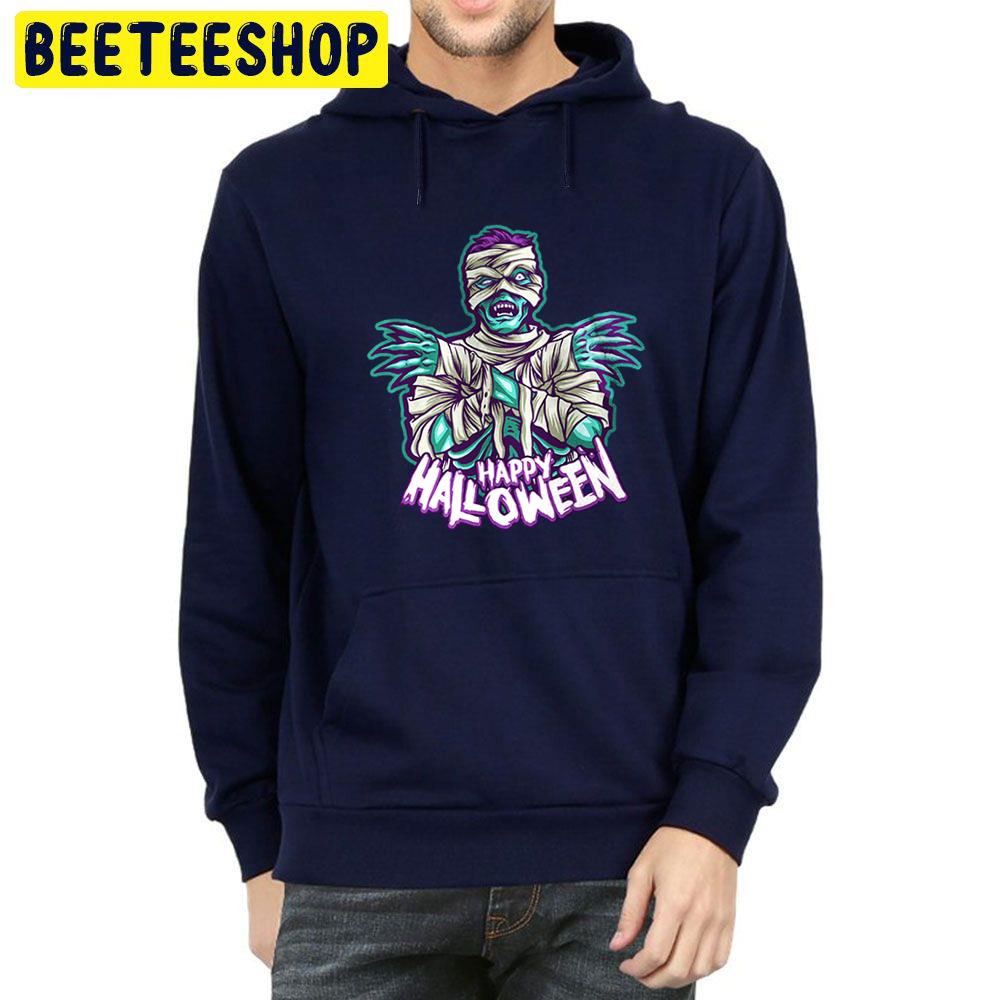 Happy Halloween Monster Zombie Unisex Hoodie