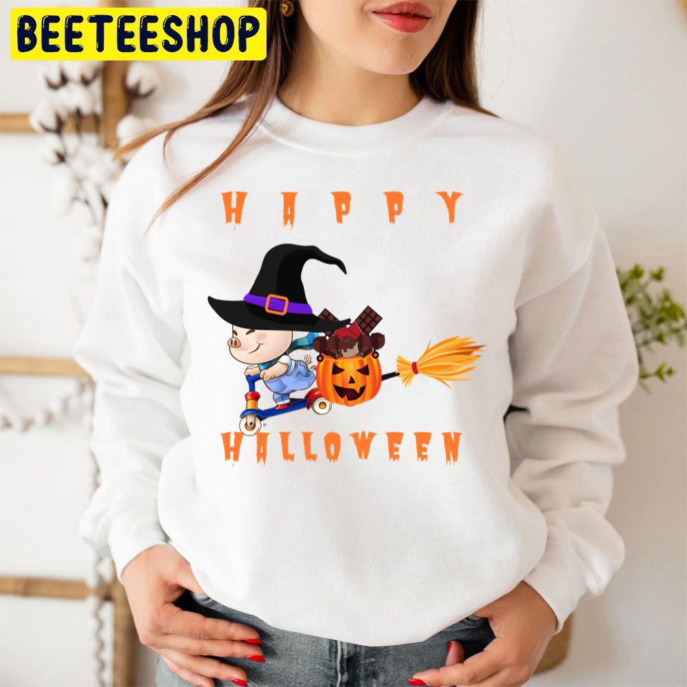 Happy Halloween Piglet Unisex Sweatshirt