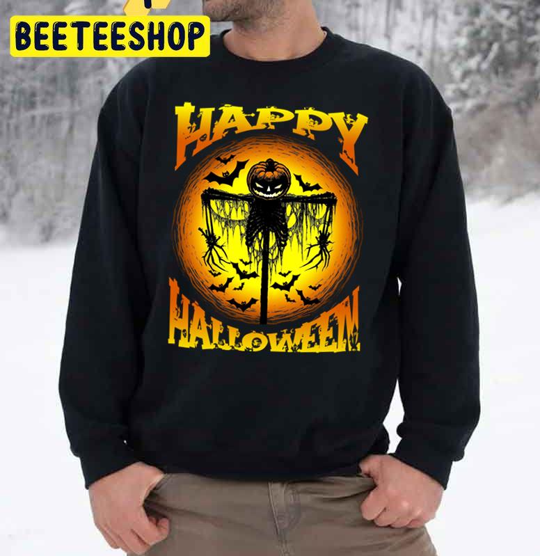 Happy Halloween Pumpkin Ghost Trending Unisex Sweatshirt