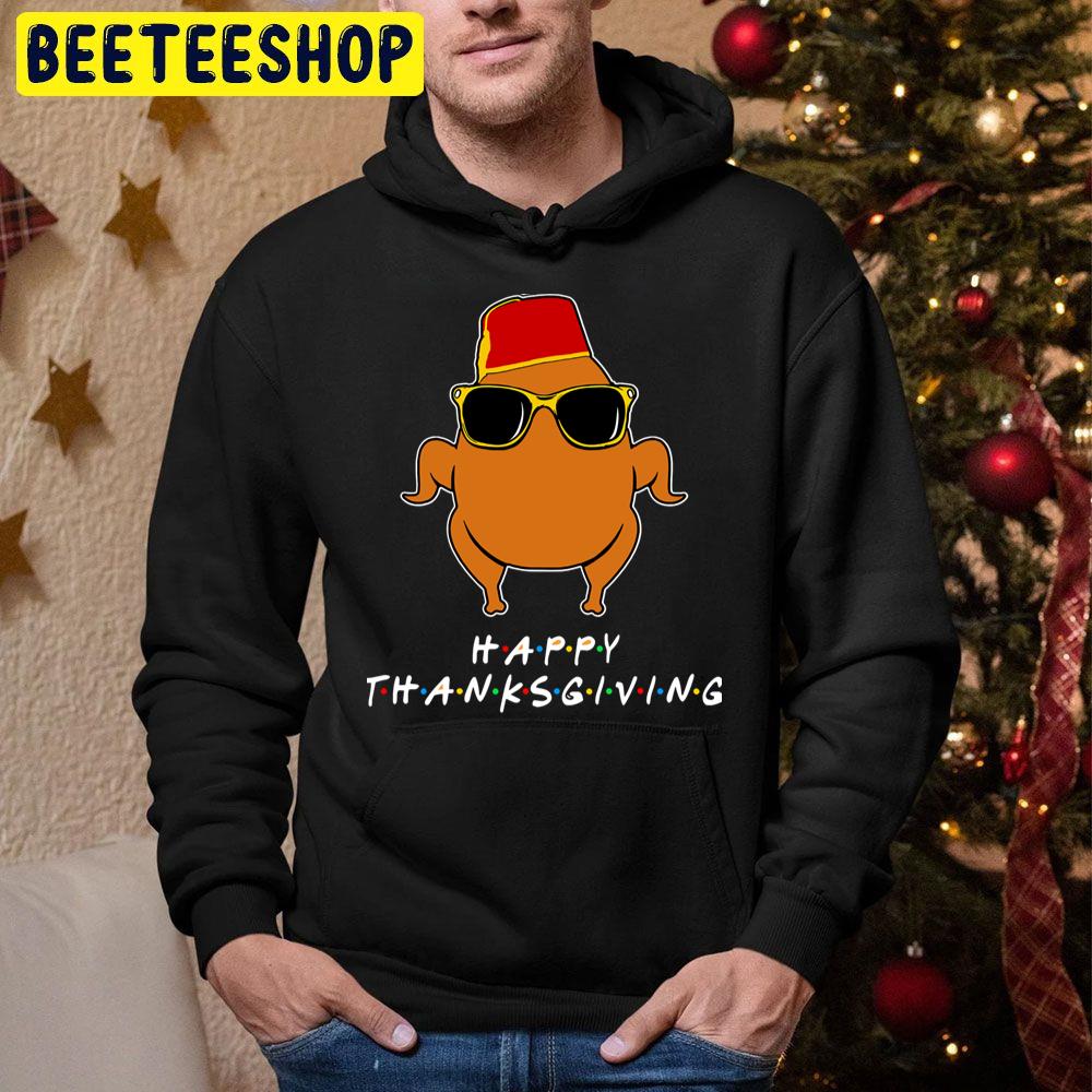 Happy Thanksgiving Funny Turkey Trending Unisex Hoodie