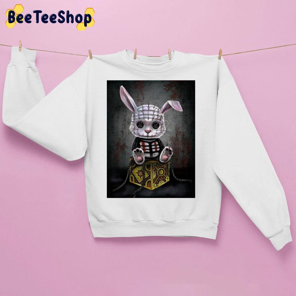 Hareraiser Pin Head Halloween Unisex Sweatshirt