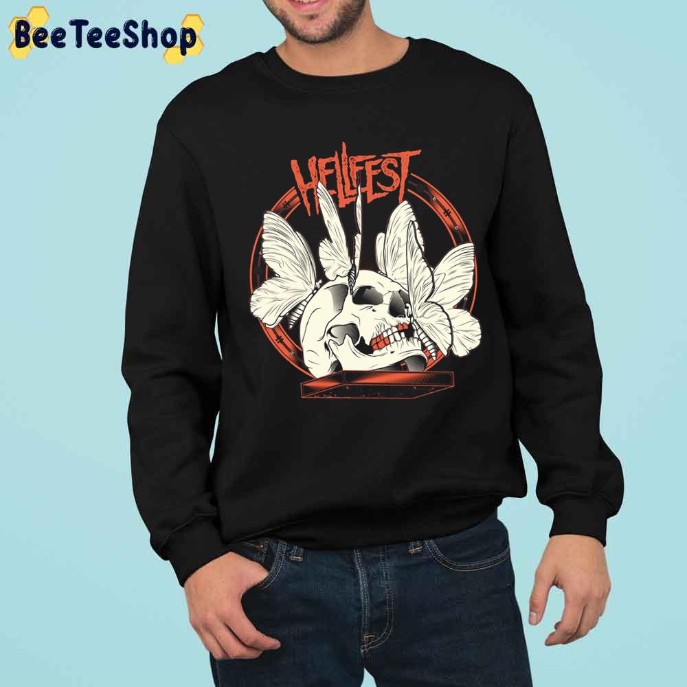 Hellfest Skull Art Halloween Unisex Sweatshirt