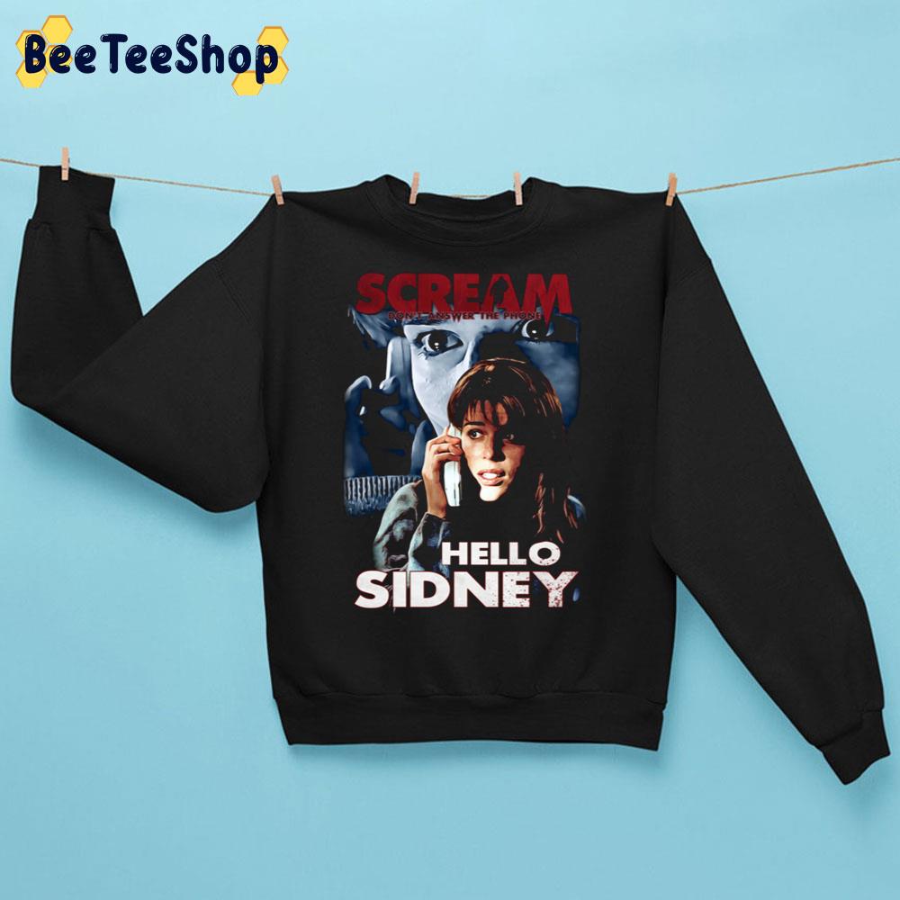 Hello Sidney Prescoutt Scream 2 Halloween Trending Unisex Sweatshirt