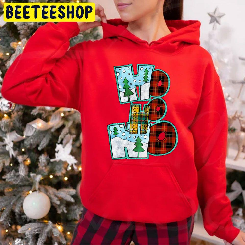 Hello Winter Ho Ho Ho Christmas Trending Unisex Hoodie