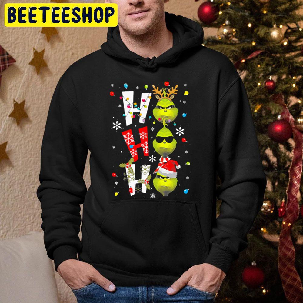 Ho Ho Ho Grinch Christmas Trending Unisex Hoodie