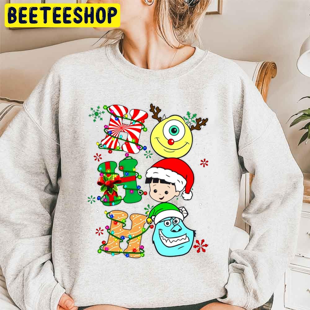 Ho Ho Ho Monster Inc Christmas Trending Unisex Sweatshirt