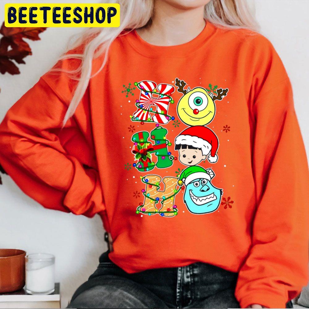 Ho Ho Ho Monster Inc Christmas Trending Unisex Sweatshirt - Beeteeshop