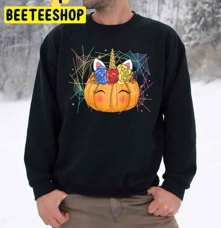 Holiday 365 Halloween Unicorn Pumpkin Unisex Sweatshirt